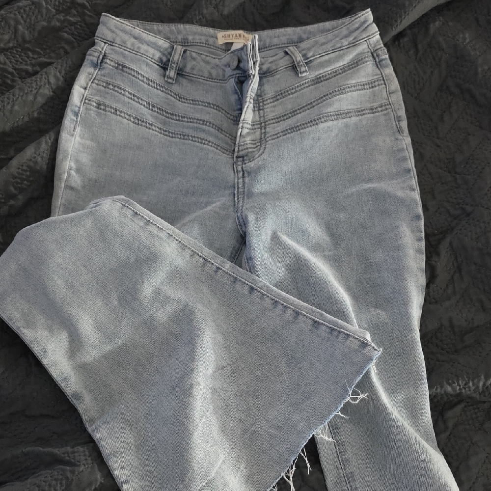 Shyanne Light Blue Flare Jeans